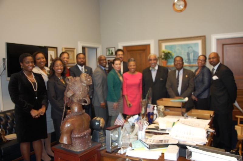 CARICOM Caucus of Ambassadors Meeting with Congressman Charles Rangel (NY)