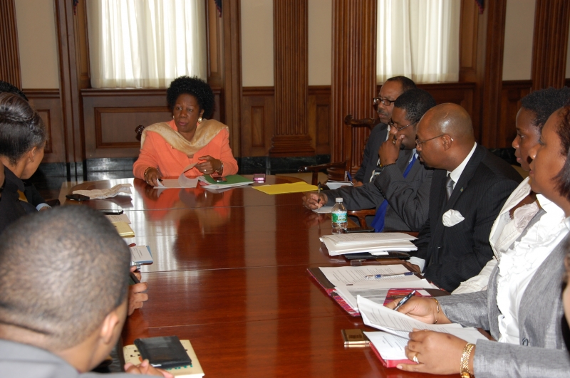 CARICOM Caucus of Ambassadors Meets with Congresswoman Sheila Jackson Lee (TX)