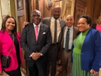 Ambassador Jones attends Salon Dinner at Embassy of Trinidad & Tobago