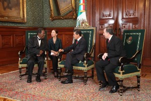 Ambassador talks with Mexican President