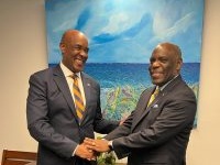 Ambassador Jones meets with High Commissioner of Botswana to The Bahamas